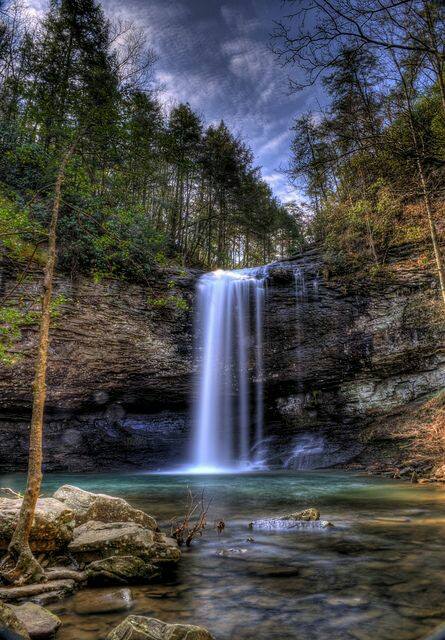 Cherokee Falls. Cloudland Canyon State Park. Georgia Waterfalls.