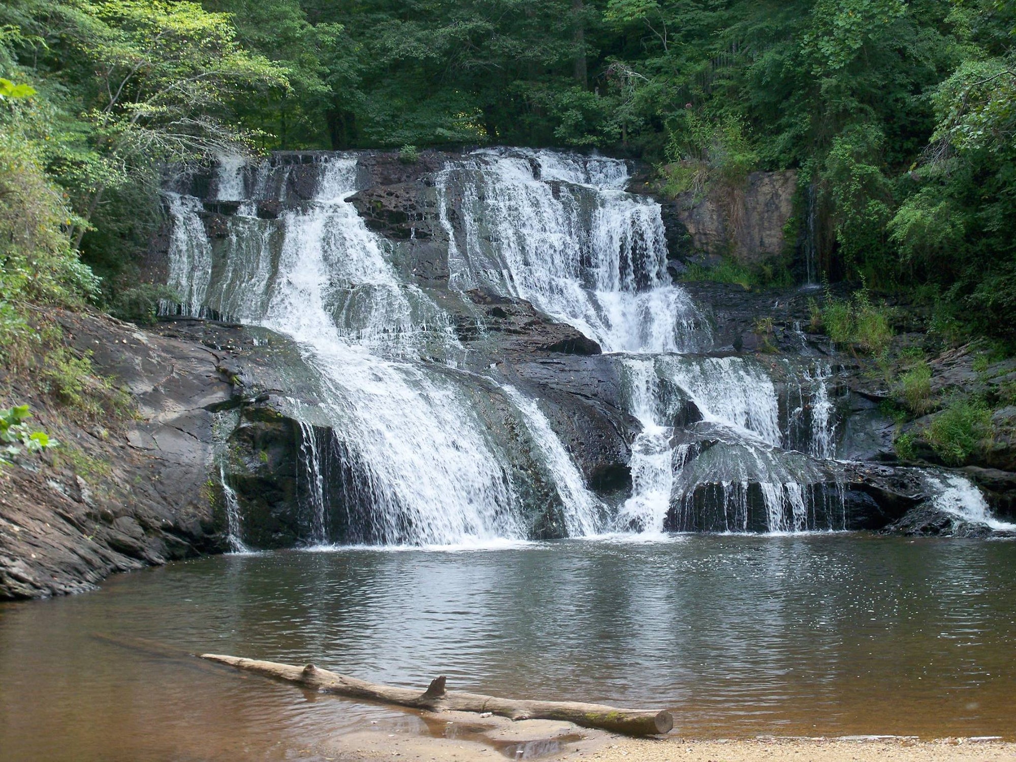 Cane Creek Falls. Dahlonega GA. Georgia Waterfalls.