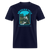 AMICALOLA FALLS WPA STYLE Unisex Classic T-Shirt - navy