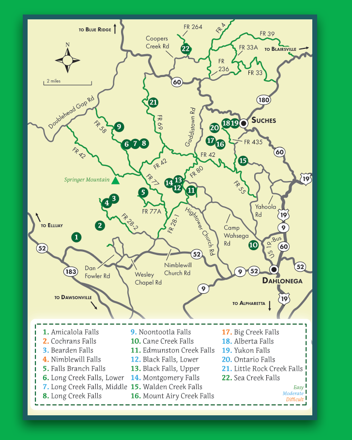 Waterfalls of Georgia by Mark Ozboyd