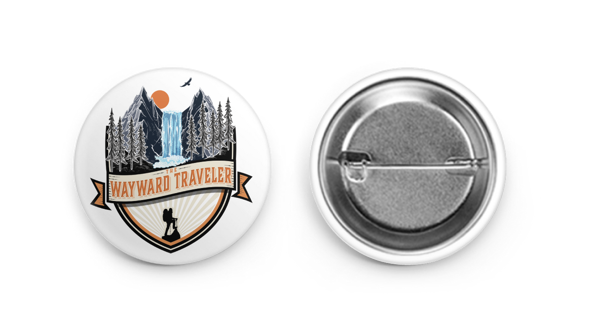 The Wayward Traveler 1.5&quot; Round Pin