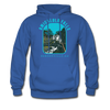 Amicalola Falls WPA Style Men's Hoodie - royal blue