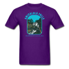 AMICALOLA FALLS WPA STYLE Unisex Classic T-Shirt - purple