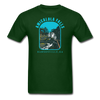 AMICALOLA FALLS WPA STYLE Unisex Classic T-Shirt - forest green